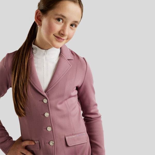 Montar wedstrijdjas MoCha Kids Geranie voorkant