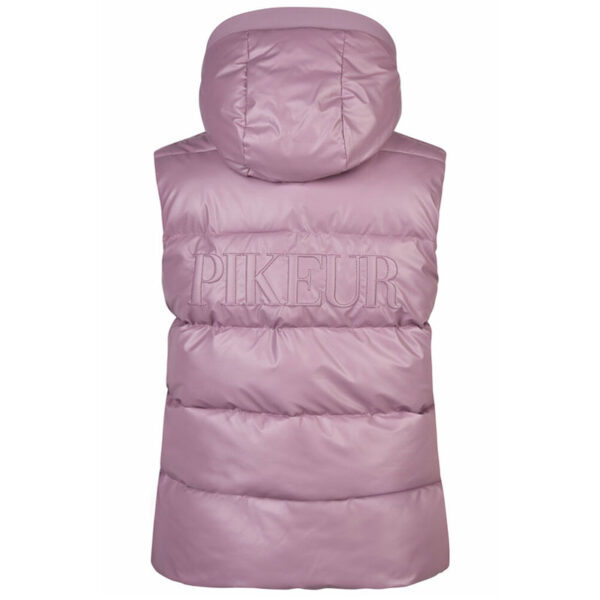 Achterzijde Pikeur bodywarmer 8004 Berry Blush
