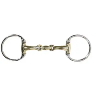 QHP Bustrens dubbel gebroken Anatomisch 14 mm Argentaan