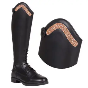 QHP Verwisselbare Top Jaimy Sparkle Rosegoud