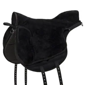 QHP bareback pad Super soft zwart/zwart