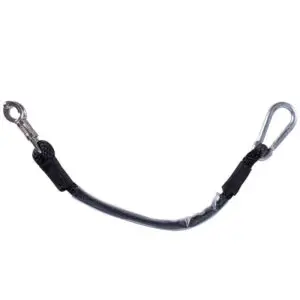 QHP trailerlijn 90 cm zwart