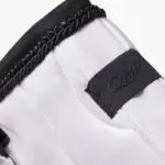 Detail strass koordpiping zadeldek QHP nummer zwart/wit
