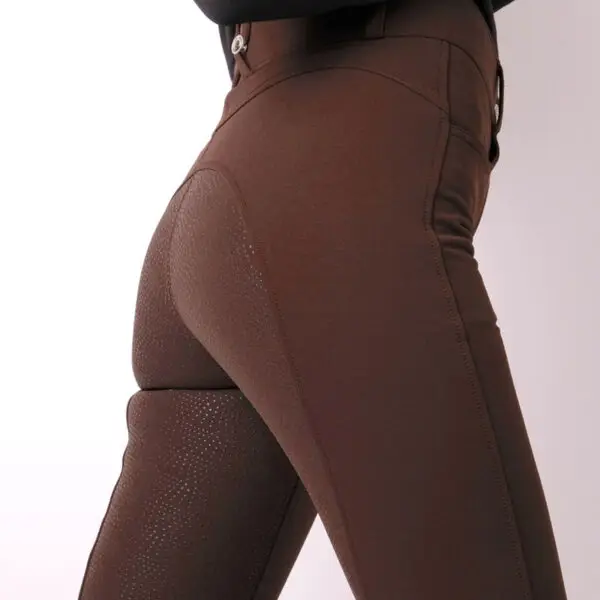 Zijaanzicht Montar rijbroek Megan High Waist