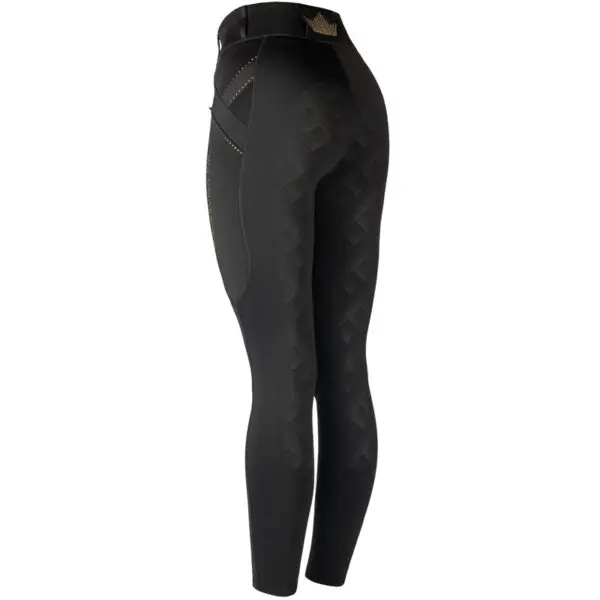 Achterzijde rijlegging Horka Momentum Full Grip zwart/rosegoud