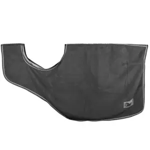 Uitrijdeken Harry's Horse teddy fleece antraciet