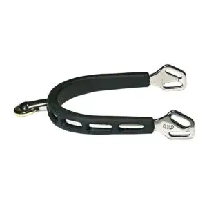 Sprenger Sporen Ultra Fit Extra Grip Comfort Roller Horizontaal RVS