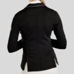 Rückseite der Montar-Turnierjacke Mokka-Schwarz