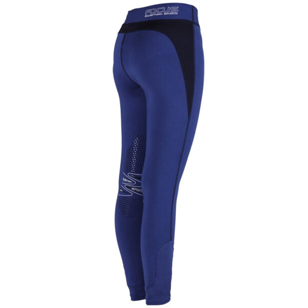 QHP Rijlegging Yara Knie Grip Kids Kobaltblauw - Afbeelding 2