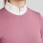 Crystal detail Montar Wedstrijdshirt MoCha Geranie