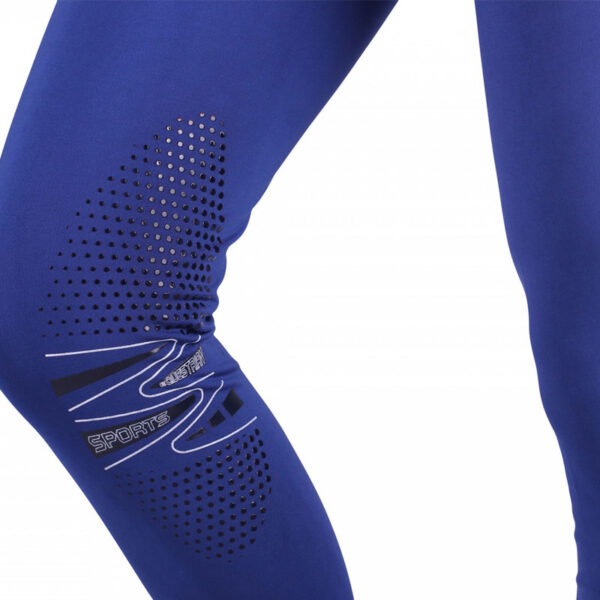 QHP Rijlegging Yara Knie Grip Kids Kobaltblauw - Afbeelding 3