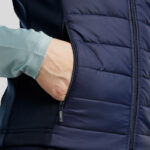 Gilet Montar MoCha enfant bleu marine avec poche zippée