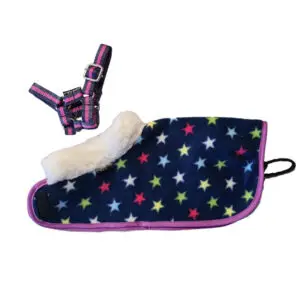 Crafty Ponies Fleecedeken Set Ster