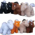 Verzamelfoto Sleutelhangers Crafty Ponies Grijs