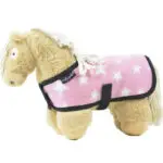 Lifestyle foto veulendeken Crafty Ponies baby roze ster