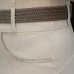 Detail steekzak Harry's Horse Equitights EQS Ivory Full Grip Cream