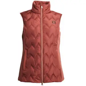 Kingsland bodywarmer Sia brown hot chocolate
