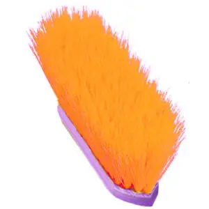Leistner super borstel 100 mm paars/oranje