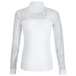 Achterzijde wedstrijdshirt Pikeur Selection 5290 wit