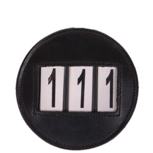 QHP startnummer Modeste Rond zwart