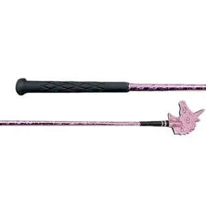 QHP zweep Eenhoorn hartjes roze