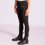 Lifestyle foto Harry's Horse Equitights Rookie Full Grip Kids Zwart