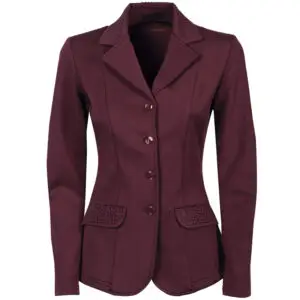 Wedstrijdjasje Harry's Horse Crystal Bordeaux voorkant