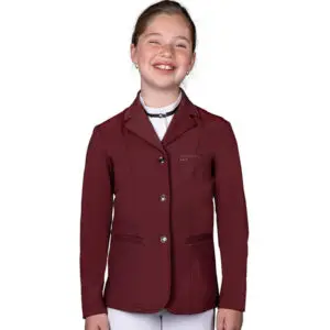 Wedstrijdjasje QHp Kae Junior bordeaux