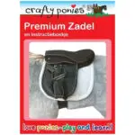 Instructieboekje Crafty Ponies Advanced zadel zwart