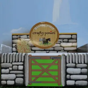 Crafty Ponies Paardenstal voorzijde