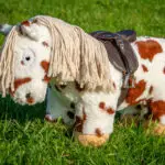 Lifestyle foto Premium zadel donkerbruin Crafty Ponies