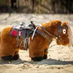 lifestyle foto Crafty Ponies Westernzadel Met Borsttuig