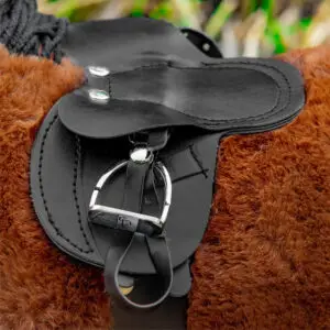 Crafty Ponies basis zadel zwart