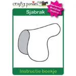 Crafty Ponies Zadeldek Premium paars met Instructieboekje