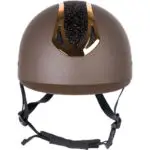 Voorzijde Harry's Horse cap Pro F2 Matt Crystal Bruin/Goud