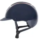 Cap Harry's Horse Matterhon Sparkle Navy/Rosegoud zijaanzicht
