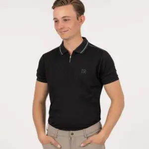 Heren polo BR Collin Jet Black