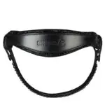 Detail kopstuk hoofdstel Horka Gatsby zwart/zilver