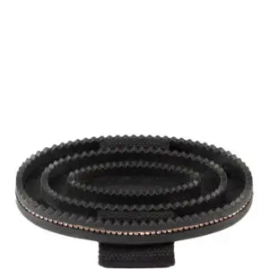 Horka rosborstel Diamant zwart rosegoud binnenzijde