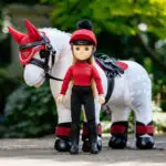 Lifestyle foto Toy Rider LeMieux Chloe rood