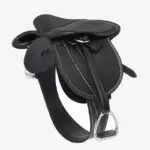 Toy Pony zadel zwart LeMieux zijaanzicht