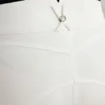 Close up taiileband Montar Rijbroek Megan Curve Wit