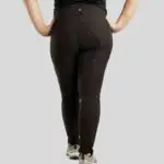 Achterzijde Montar Rijbroek Megan Full Grip Curve Zwart