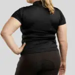 Achterzijde Montar Shirt Everly Curve Zwart