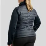 Achterzijde jas Montar Emma Curve dark navy