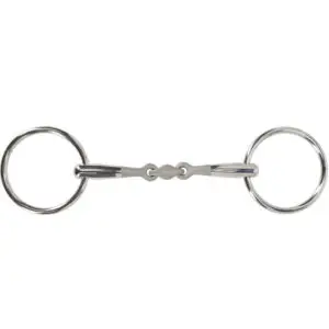 QHP Watertrens dubbel gebroken Anatomisch 14 mm Sandblasted