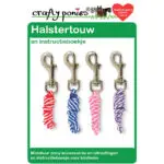 Instructieboekje roze halstertouw Crafty Ponies