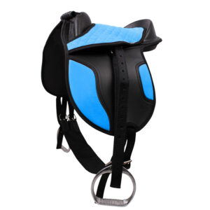 Shetlander zadel qhp blauw