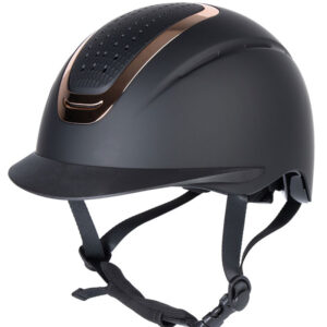 Harry's Horse Veiligheidscap Mont Denali II Zwart/Rosegoud