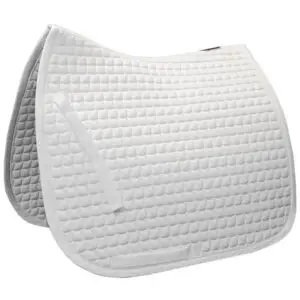 Eskadron Zadeldek Katoen Wit